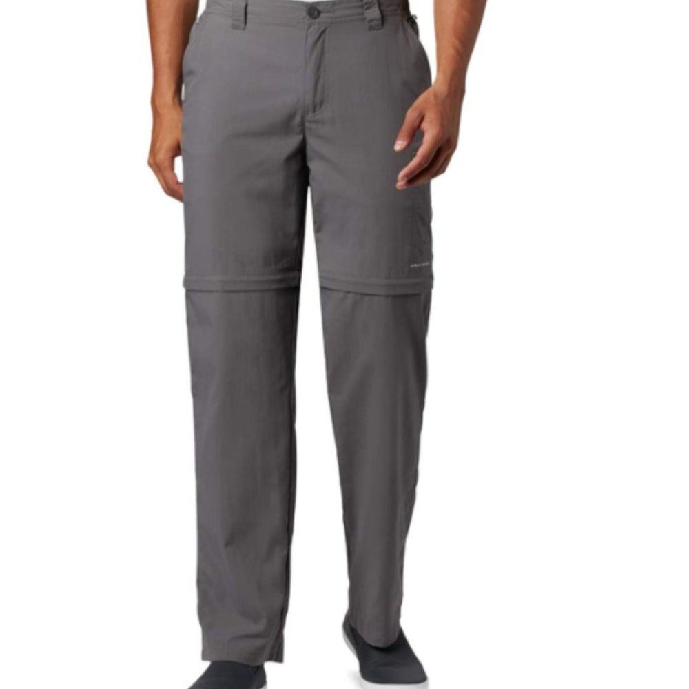 NWT Columbia Blood & Guts Convertible Pants - Gray